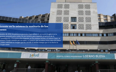 Cincuenta años de Hospital en la prensa regional